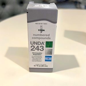 Unda 243 Homeopathic Preparation